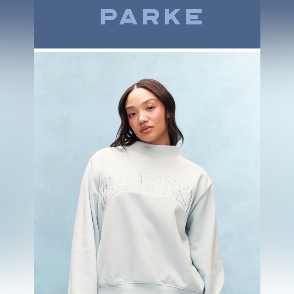 Parke NWT Artic Fleece Mockneck - Picture 1 of 5